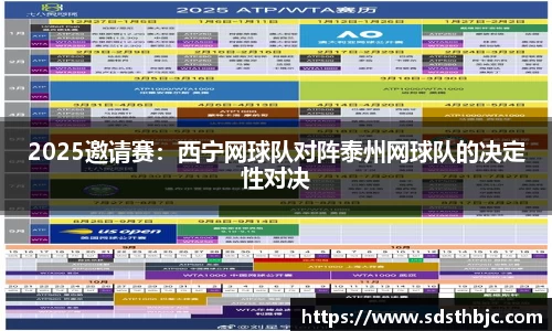 2025邀请赛：西宁网球队对阵泰州网球队的决定性对决